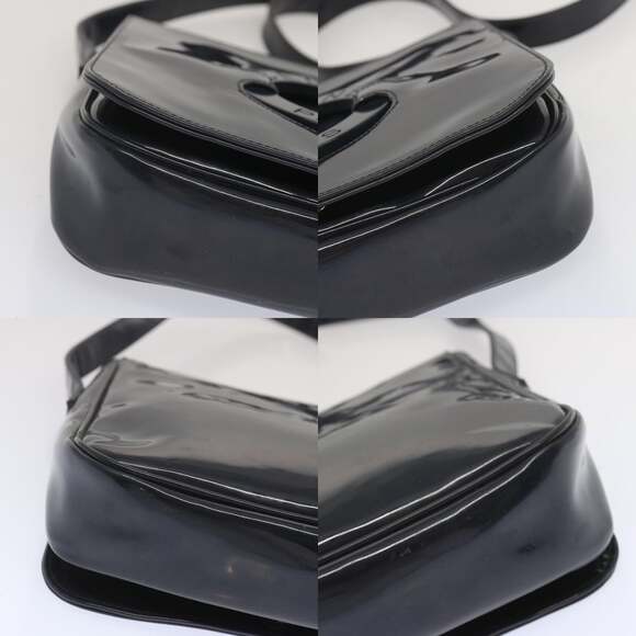 CELINE Shoulder Bag Enamel Navy - Picture 10 of 12